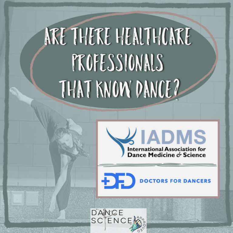Are there healthcare professionals that know dance?
