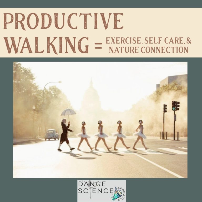 how to have a productive walk